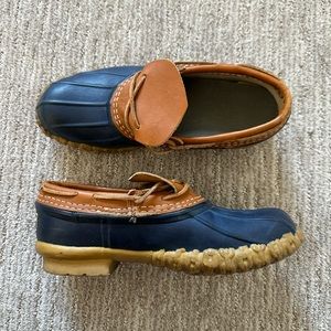L.L. Bean Bean boots Rubber Mocs.